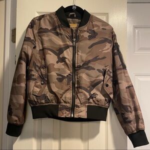 LF Camouflage bomber jacket